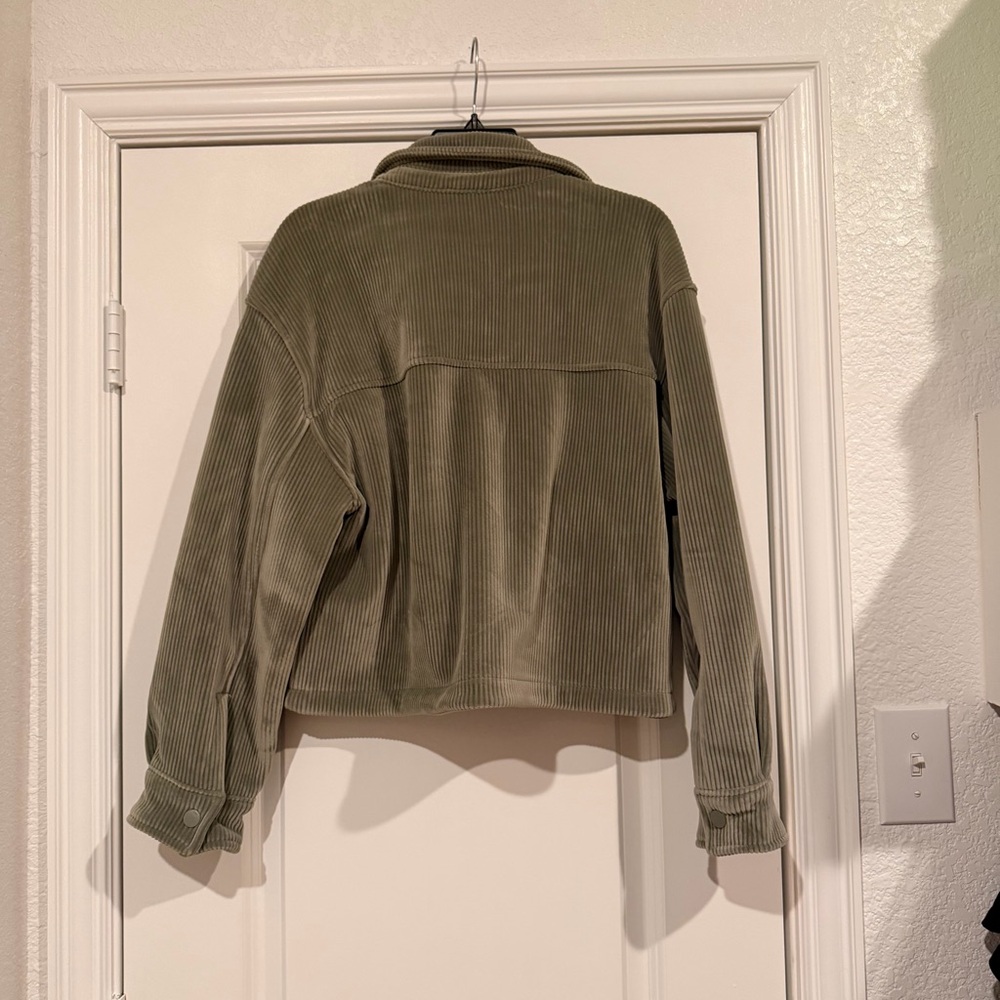 ELIE TAHARI OLIVE JACKET SIZE LARGE - Picture 2 of 3